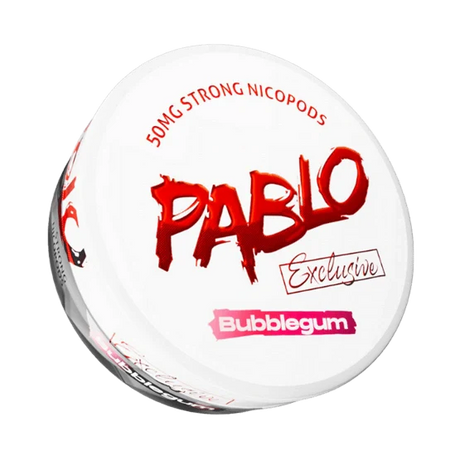 pablo exclusive bubblegum - 50mg nicotine pouches