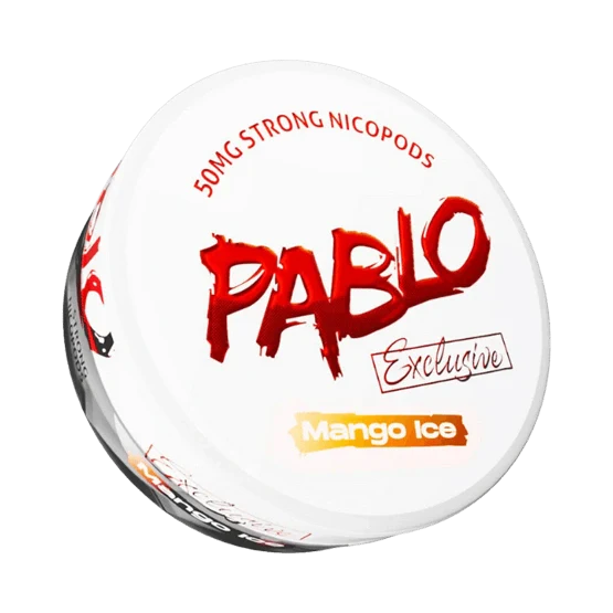 pablo exclusive mango ice - 50mg nicotine pouches