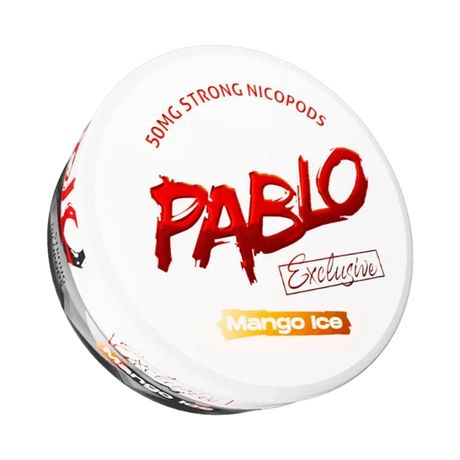 pablo exclusive mango ice - 50mg nicotine pouches