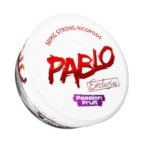 pablo passion fruit - 50mg nicotine pouches