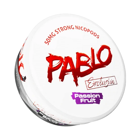 pablo passion fruit - 50mg nicotine pouches