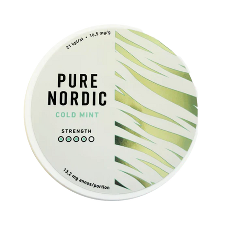 pure nordic cold mint - 13.2 mg nicotine pouches