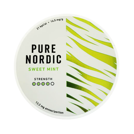 pure nordic sweet mint - 13.2 mg nicotine pouches