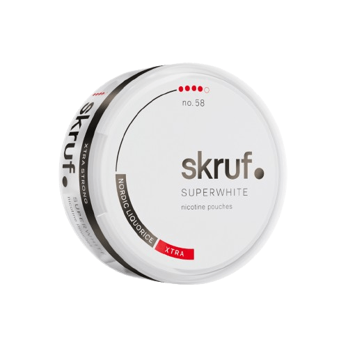 skruf nordic liquorice xtra nicotine pouches