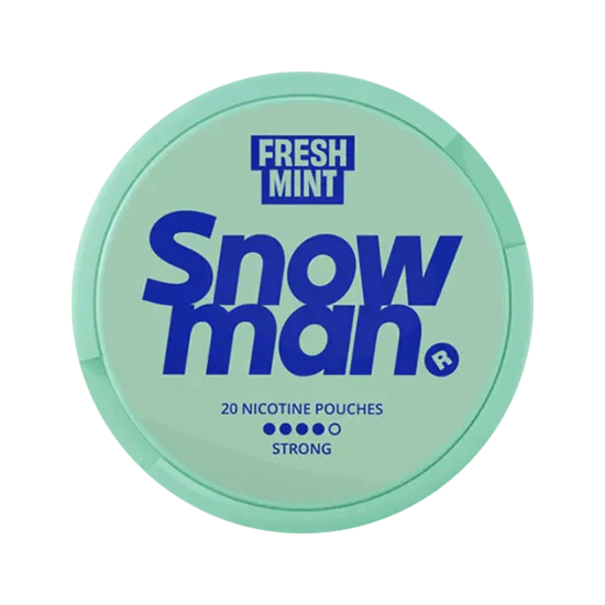 snowman fresh mint 12mg nicotine pouches