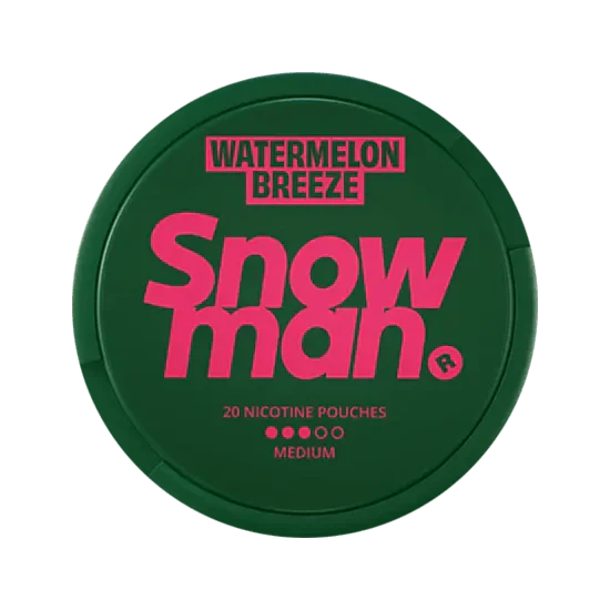 snowman watermelon breeze 9mg nicotine pouches