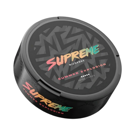 supreme summer explosion - 120mg nicotine pouches