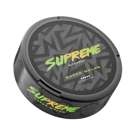 supreme super melon - 120mg nicotine pouches