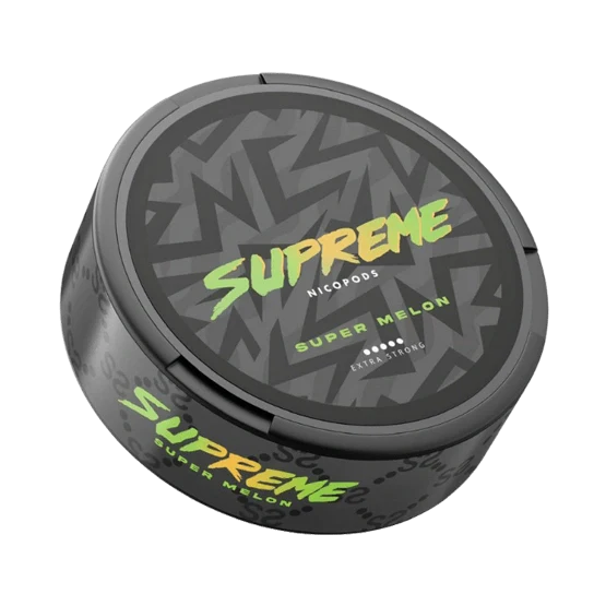 supreme super melon - 120mg nicotine pouches