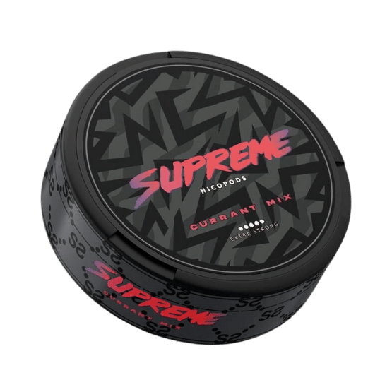 supreme currant mix - 100mg nicotine pouches