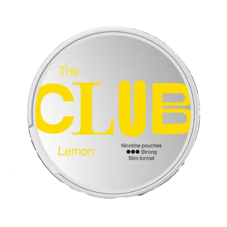 the club lemon - 6.3mg nicotine pouches