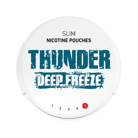 thunder deep freeze nicotine pouches