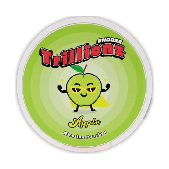 trillionz apple - 150mg nicotine pouches