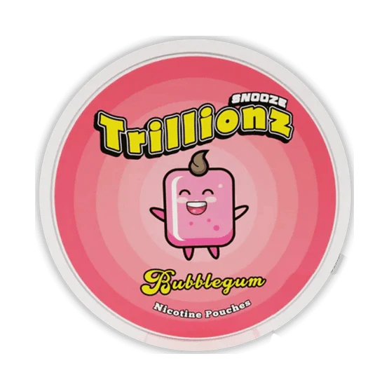 trillionz bubblegum - 150mg nicotine pouches