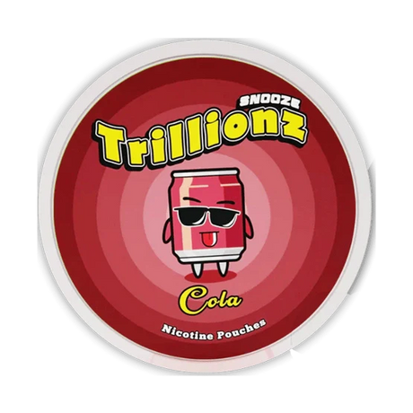 trillionz cola - 150mg nicotine pouches