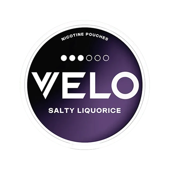 velo salty liquorice - 10 mg nicotine pouches