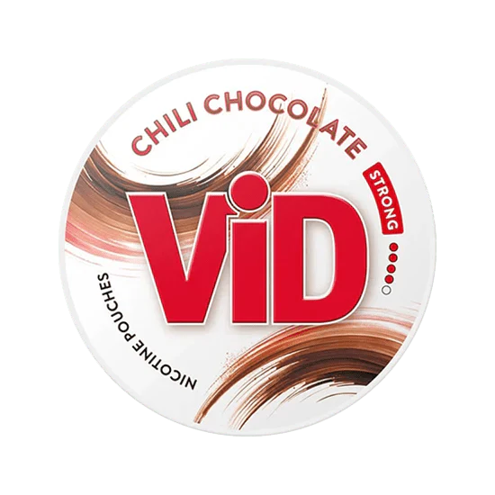 vid chili chocolate strong nicotine pouches