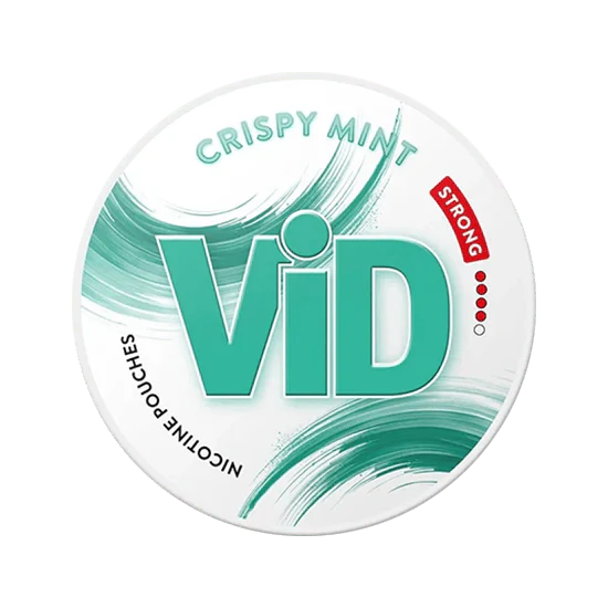 vid crispy mint strong nicotine pouches