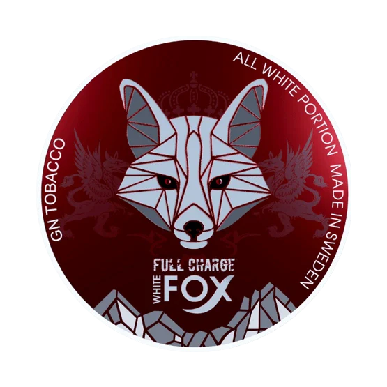 white fox full charge - 16mg nicotine pouches