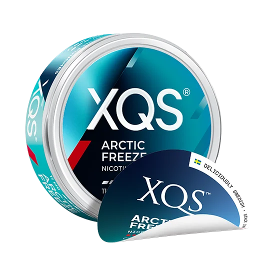 xqs arctic freeze strong nicotine pouch  