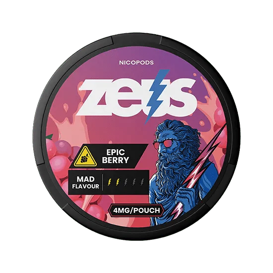zeus epic berry 8mg nicotine pouch  