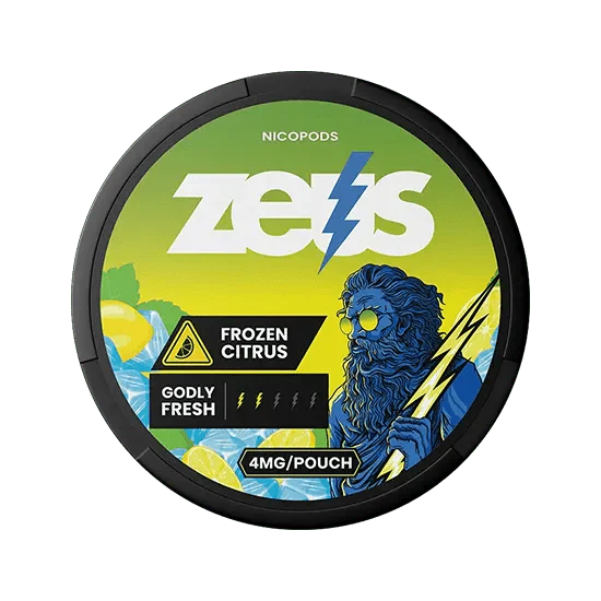 zeus frozen citrus 8mg nicotine pouch  