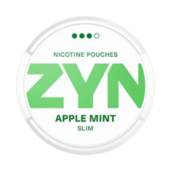 zyn apple mint slim - 9mg nicotine pouches