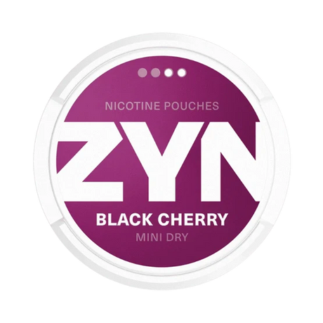 zyn black cherry mini - 3mg nicotine pouches