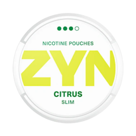 zyn citrus slim - 9mg nicotine pouches