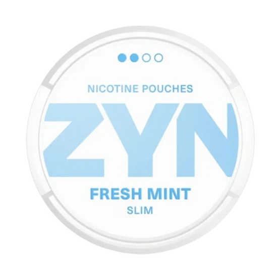 zyn fresh mint slim - 6.5mg nicotine pouches