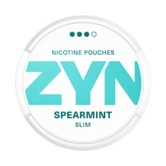 zyn spearmint slim - 9mg nicotine pouches