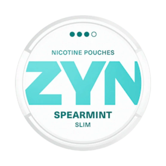 zyn spearmint slim - 9mg nicotine pouches