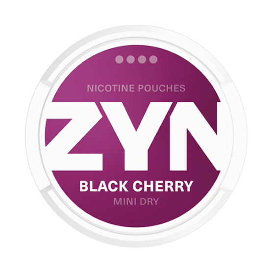 zyn black cherry mini - 6mg nicotine pouches