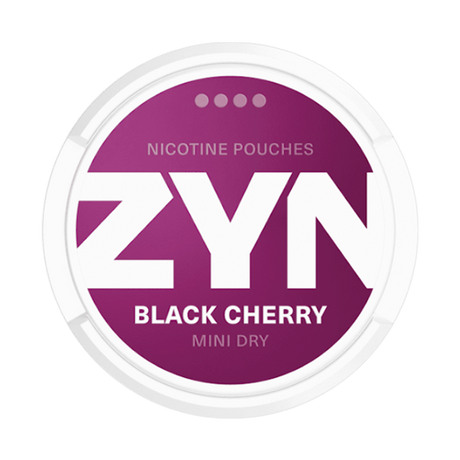 zyn black cherry mini - 6mg nicotine pouches