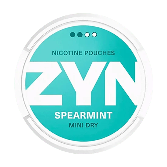 zyn spearmint mini - 3mg nicotine pouches