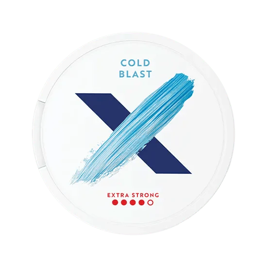 zone x cold blast extra strong nicotine pouch  