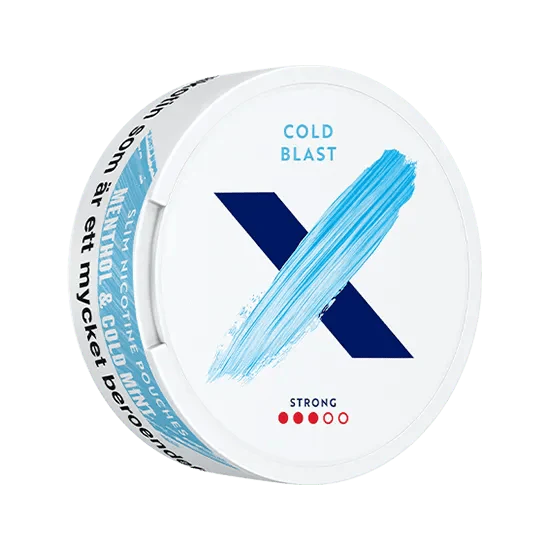 zone x cold blast strong nicotine pouch  