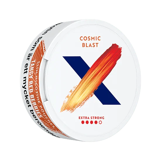 zone x cosmic blast extra strong nicotine pouch  