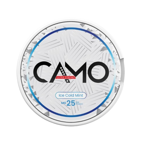 camo ice cold mint - 25mg nicotine pouches