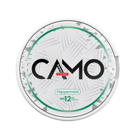 camo peppermint - 12mg nicotine pouches