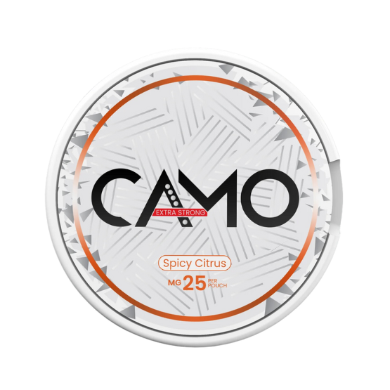 camo spicy citrus - 25mg nicotine pouches