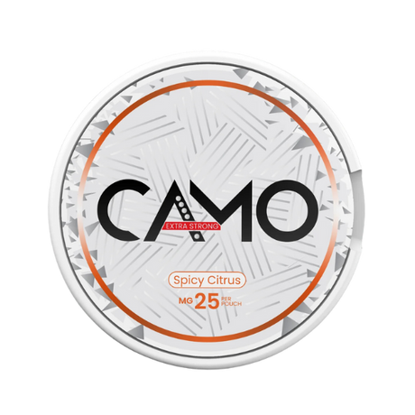 camo spicy citrus - 25mg nicotine pouches