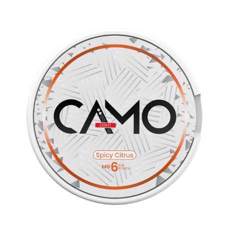 camo spicy citrus - 6mg nicotine pouches