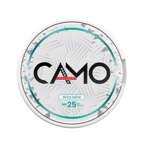 camo wild mint - 25mg nicotine pouches