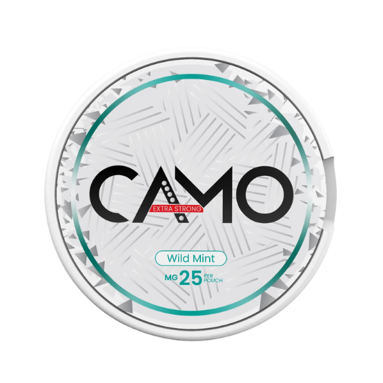 camo wild mint - 25mg nicotine pouches