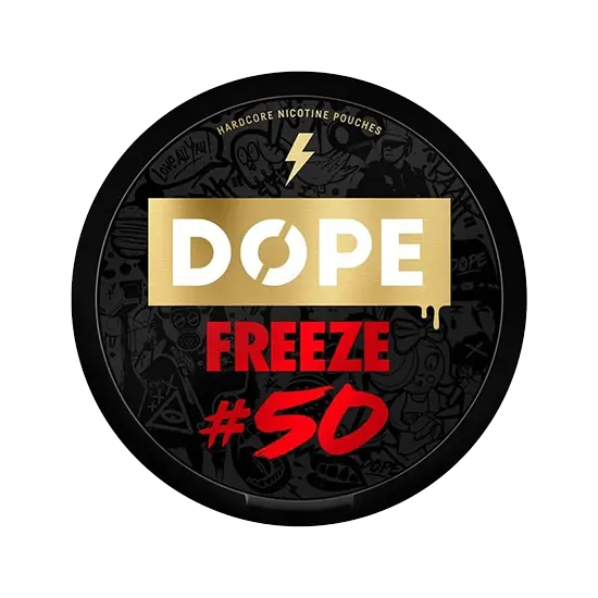 dope freeze 50 nicotine pouches