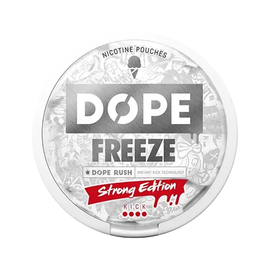 dope freeze nicotine pouches