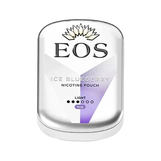 eos ice blueberry light nicotine pouches