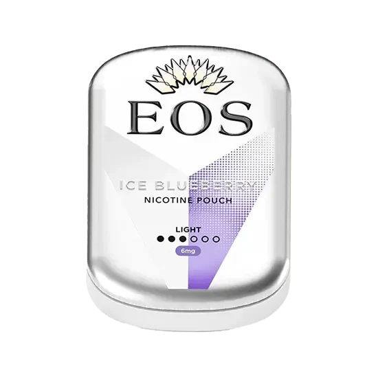 eos ice blueberry light nicotine pouches