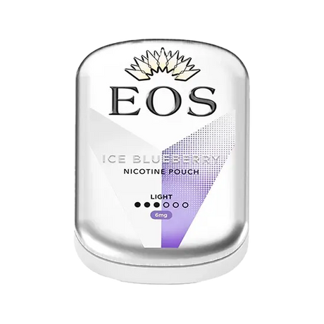 eos ice blueberry light nicotine pouches